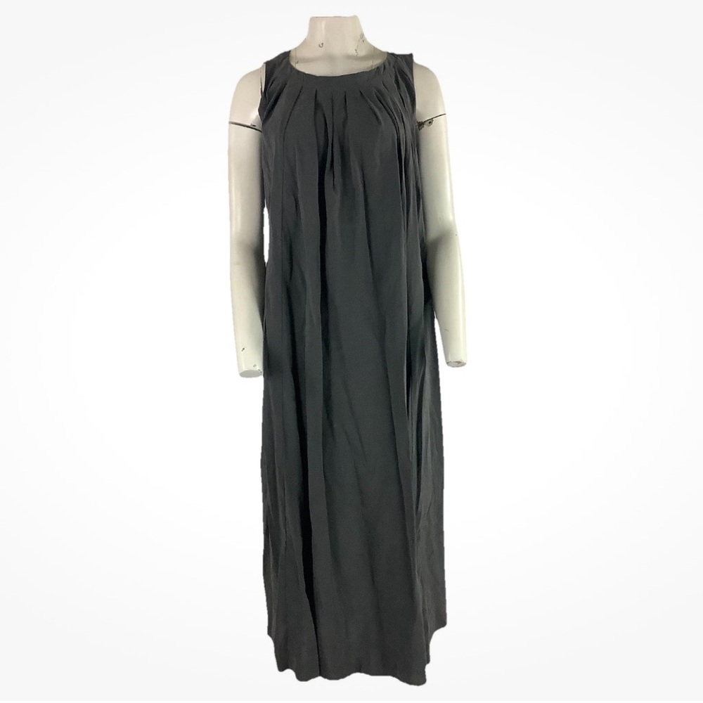 ASOS Design Sz 4 Oversized Modest Modern Lagenlook Pullover Maxi Dress Gray